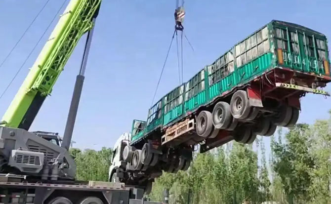 岚山区道路脱困救援案例